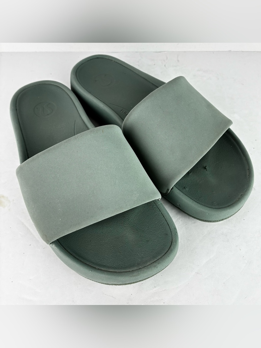 Lululemon RestFeel Slide Sandals Sage Green
